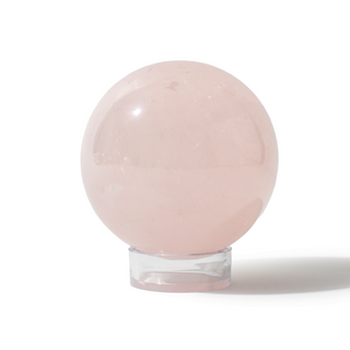 Rose Quartz Sphere Unique #153 - 3 3/8" from Stonebridge Imports