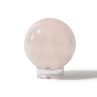 Rose Quartz Sphere Unique #156 - 3 1/4" from Stonebridge Imports