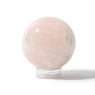 Rose Quartz Sphere Unique #158 - 3 1/2" from Stonebridge Imports