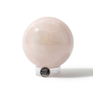 Rose Quartz Sphere Unique #158 - 3 1/2" from Stonebridge Imports