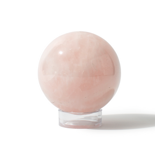 Rose Quartz Sphere Unique #159 - 3 1/4" from Stonebridge Imports