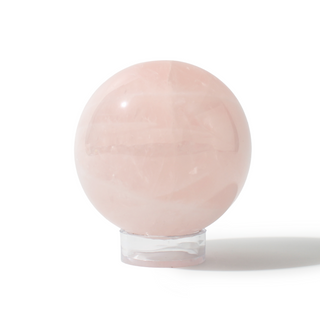 Rose Quartz Sphere Unique #160 - 3 3/8" from Stonebridge Imports
