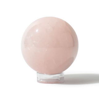Rose Quartz Sphere Unique #163 - 3 7/8" from Stonebridge Imports