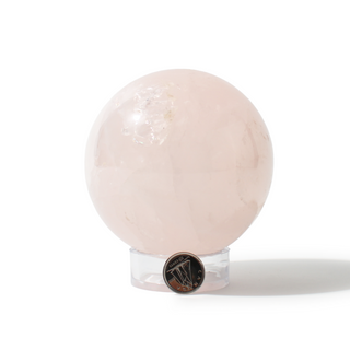 Rose Quartz Sphere Unique #178 - 3 1/4" from Stonebridge Imports