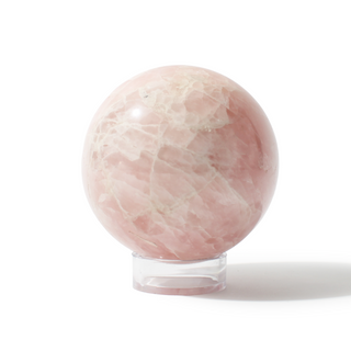 Rose Quartz Sphere Unique #182 - 3 3/4" from Stonebridge Imports
