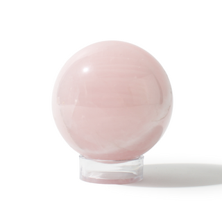 Rose Quartz Sphere Unique #184 - 3 1/2" from Stonebridge Imports
