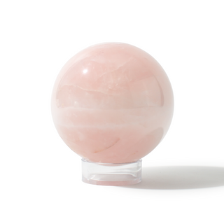 Rose Quartz Sphere Unique #187 - 3 1/2" from Stonebridge Imports