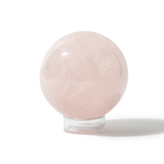 Rose Quartz Sphere Unique #189 - 3 5/8" from Stonebridge Imports