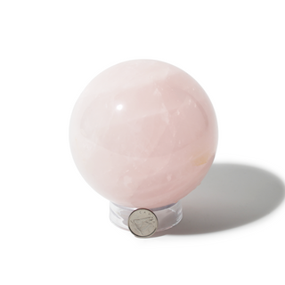 Rose Quartz Sphere Unique #190 - 3 1/2"