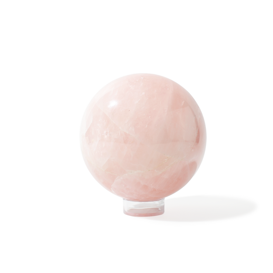 Rose Quartz Sphere U#28 - 5"