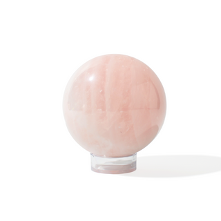 Rose Quartz Sphere Unique #41 - 4" from Stonebridge Imports