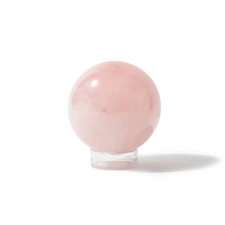 Rose Quartz Sphere Unique #44 - 3 1/4" from Stonebridge Imports