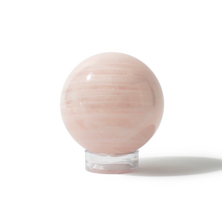 Rose Quartz Sphere Unique #46 - 3 3/8" from Stonebridge Imports