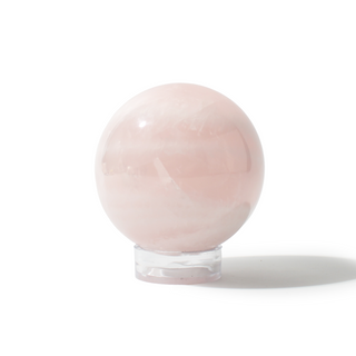 Rose Quartz Sphere Unique #47 - 3 3/8" from Stonebridge Imports