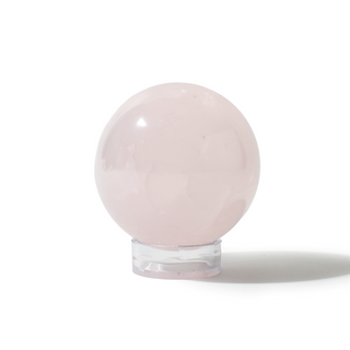 Rose Quartz Sphere Unique #48 3 1/4" from Stonebridge Imports