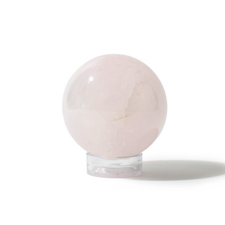 Rose Quartz Sphere Unique #49 - 3 3/8" from Stonebridge Imports