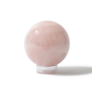 Rose Quartz Sphere Unique #54 - 3 5/8" from Stonebridge Imports