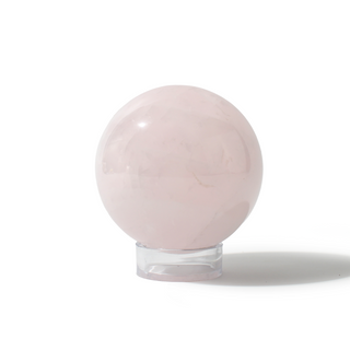 Rose Quartz Sphere Unique #56 - 3 3/8" from Stonebridge Imports