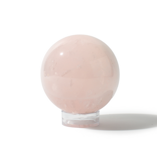 Rose Quartz Sphere Unique #57 - 3 3/4" from Stonebridge Imports