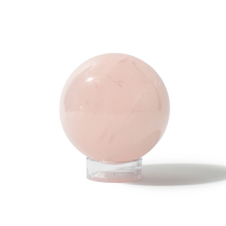 Rose Quartz Sphere Unique #58 - 3 1/2" from Stonebridge Imports