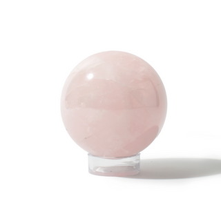 Rose Quartz Sphere Unique #62 - 3 5/8" from Stonebridge Imports