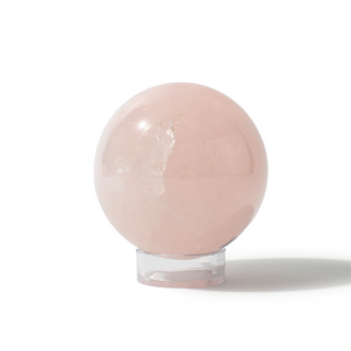 Rose Quartz Sphere Unique #65 - 3 3/8" from Stonebridge Imports