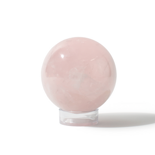 Rose Quartz Sphere Unique #69 - 3 1/2" from Stonebridge Imports
