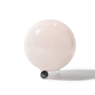 Rose Quartz Sphere Unique #70 - 4 3/8" from Stonebridge Imports