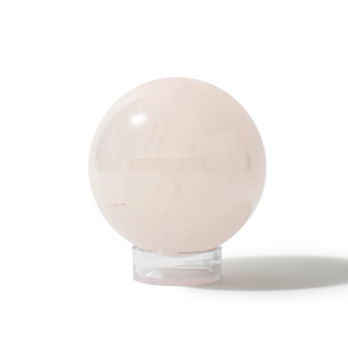 Rose Quartz Sphere Unique #71 - 3 1/2" from Stonebridge Imports