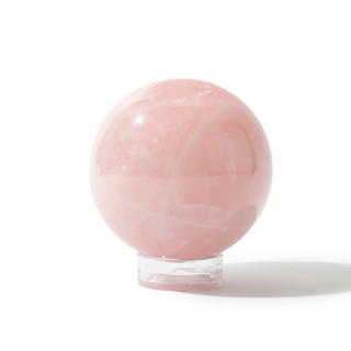 Rose Quartz Sphere Unique #74 - 3 5/8" from Stonebridge Imports