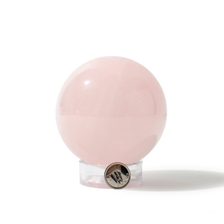 Rose Quartz Sphere Unique #75 - 3 1/8" from Stonebridge Imports