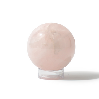 Rose Quartz Sphere Unique #90 - 3 3/8" from Stonebridge Imports