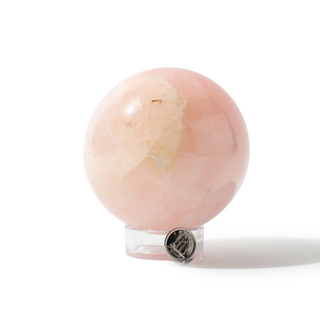 Rose Quartz Sphere Unique #91 - 3 5/8" from Stonebridge Imports