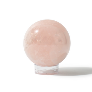 Rose Quartz Sphere Unique #93 - 3 1/2" from Stonebridge Imports