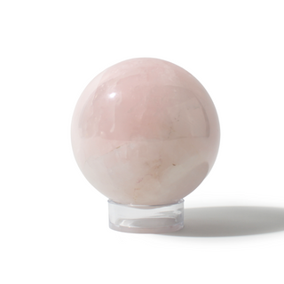 Rose Quartz Sphere Unique #95 - 3 1/2" from Stonebridge Imports