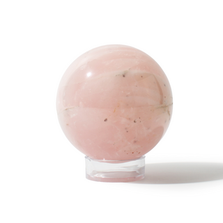 Rose Quartz Sphere Unique #96 - 3 3/8" from Stonebridge Imports
