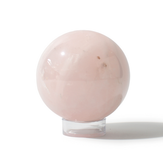 Rose Quartz Sphere Unique #97 - 3 3/4" from Stonebridge Imports