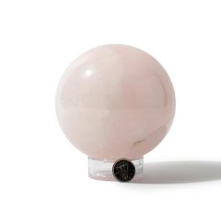 Rose Quartz Sphere Unique #97 - 3 3/4" from Stonebridge Imports