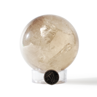 Smoky Quartz Sphere Unique #29 - 3" from Stonebridge Imports