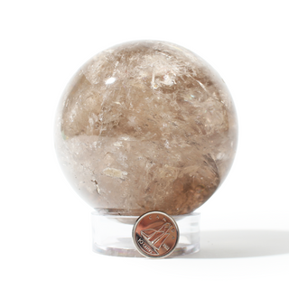 Smoky Quartz Sphere Unique #32 - 3" from Stonebridge Imports
