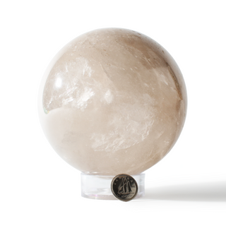 Smoky Quartz Sphere U#8 - 4 1/4" from Stonebridge Imports