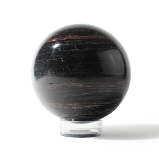 Tourmaline with Hematite Sphere Unique #6 - 4" from Stonebridge Imports