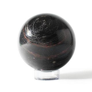 Tourmaline with Hematite Sphere Unique #12 - 4" from Stonebridge Imports