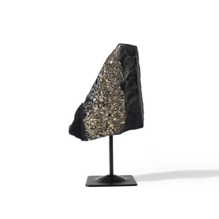 Pyrite on Basalt Specimen on Stand #2 from Stonebridge Imports