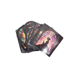 Autocollants en forme de grappe de cristal - Paquet de 50