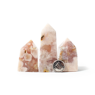 Flower Agate Tower from Stonebridge Imports