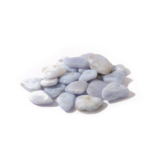 Blue Lace Agate Tumbled Stones - B Quality    from Stonebridge Imports