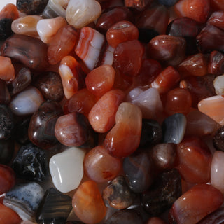 Carnelian Red Agate Tumbled Stones    from Stonebridge Imports