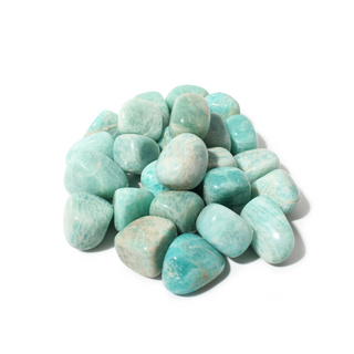 Amazonite A Tumbled Stones - India Large from Stonebridge Imports