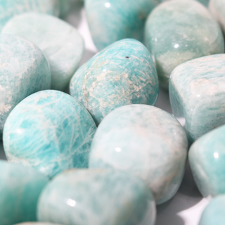 Amazonite A Tumbled Stones - India from Stonebridge Imports